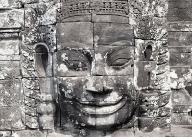 Angkor Wat Buddha face