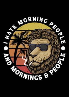 Lion Morning