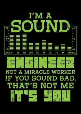 Funny Sound Engineer