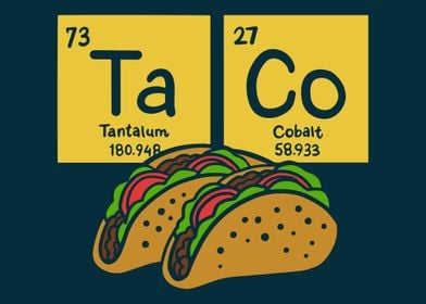 Taco Funny Chemistry