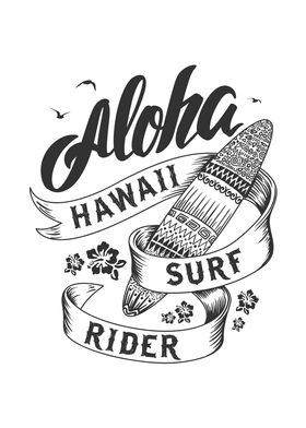 Aloha Hawaii Surf Rider