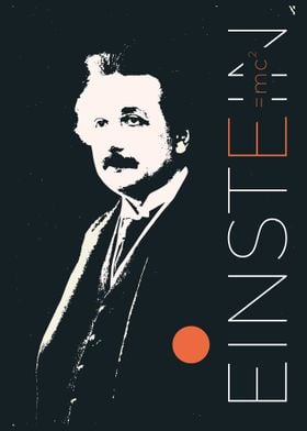 Einstein Vintage Poster