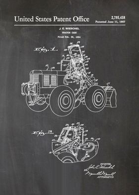 26 1957 Tractor Patent Pr