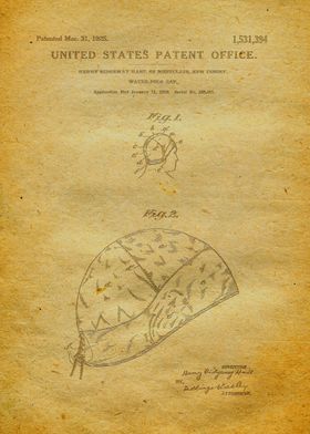 68 Water Polo Cap Patent 