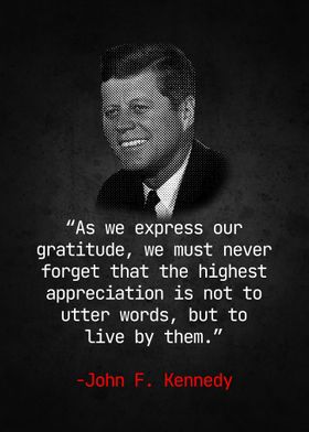 John F Kennedy