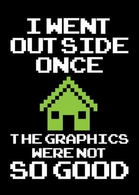 Graphic Retro Gamer Nerd