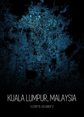 Kuala Lumpur City Map