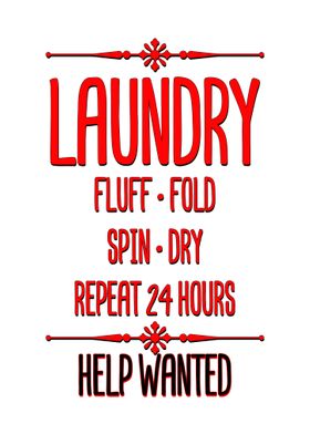 Laundy 24 Hours Wall Art