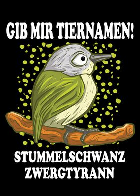 Stummelschwanz Zwergtyrann