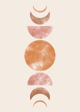 Terracotta Series Moons