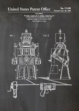 45 Robert the Robot Toy P