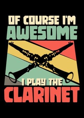 I play the clarinet