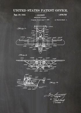 15 Amphibian Airplane Pat