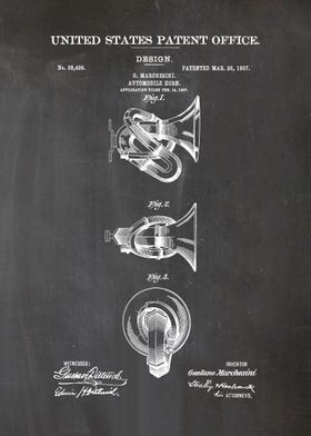 31 1907 Automobile Horn P