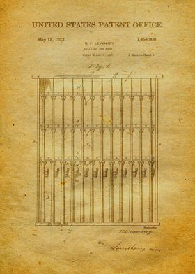 74 Billiard Cue Rack Pate