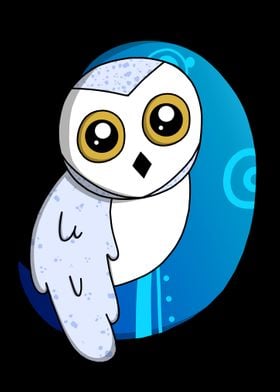 Mystical Snowy Owl