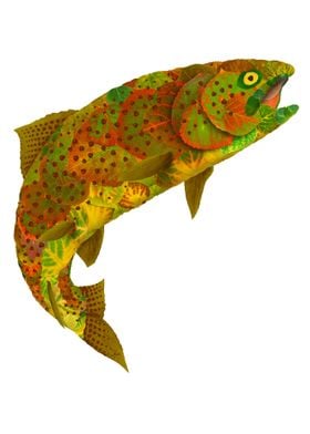 Aspen Leaf Rainbow Trout 6