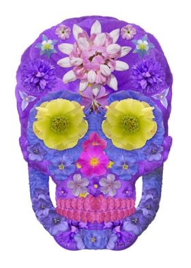 Flower Skull 5