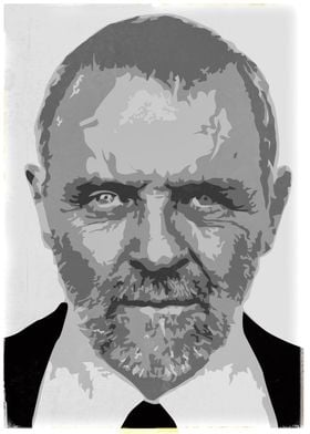 Anthony Hopkins portrait