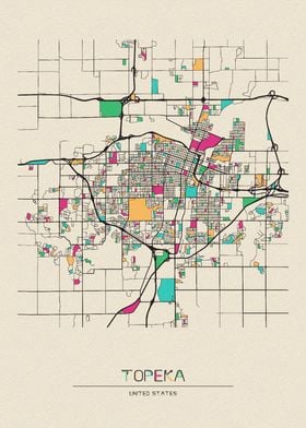 Topeka Map