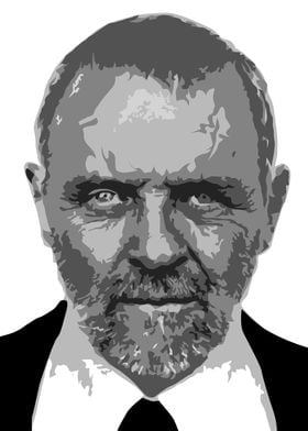 Anthony Hopkins portrait