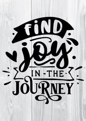 Find joy in the journey