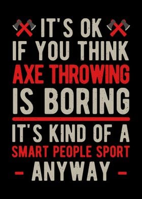 Funny Axe Throwing