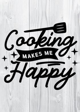 Cooking lettering quotes