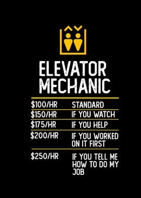 elevator mechanic funny