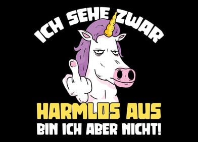 Einhorn Mittelfinger