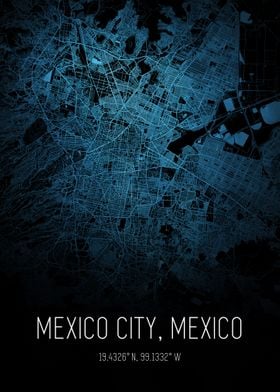 Mexico City Map