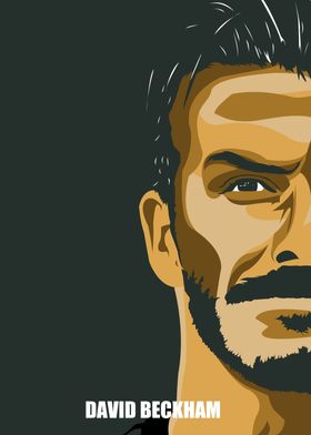 david beckham vector