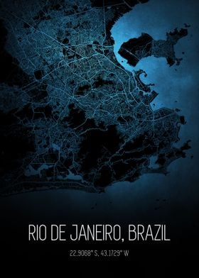 Rio De Janeiro Map