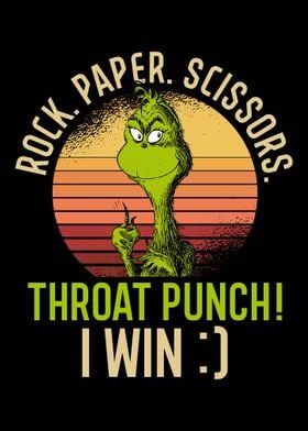 Rock Paper Scissors Throat