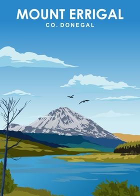 Mount Errigal Travel Print