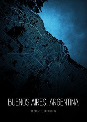 Buenos Aires City Map