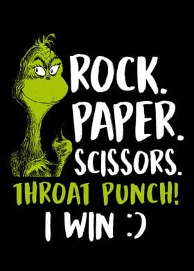 Rock Paper Scissors Throat