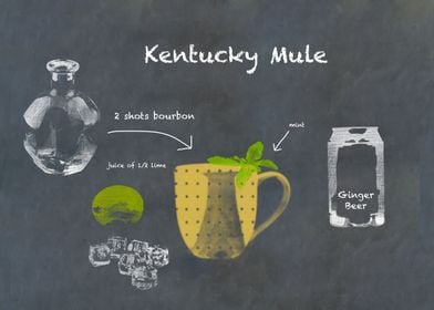 Kentucky Mule Cocktail