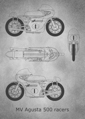 MV Agusta 500 racers 