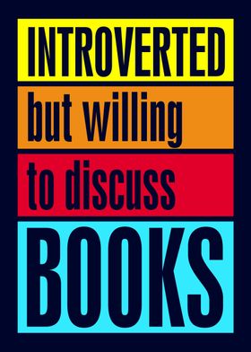 introvert and books