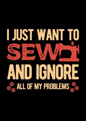 Sewing Funny Quote