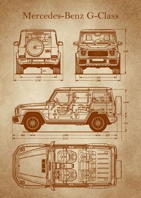 Mercedes Benz GClass old 