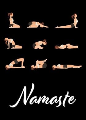 Yoga Joga Namaste Cat Dog 