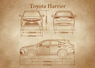 Toyota Harrier 2018 old 