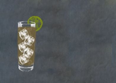 Cuba Libre Cocktail