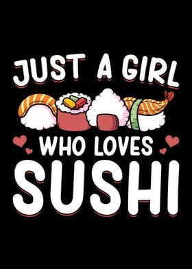 Sushi Girl Japan Gift