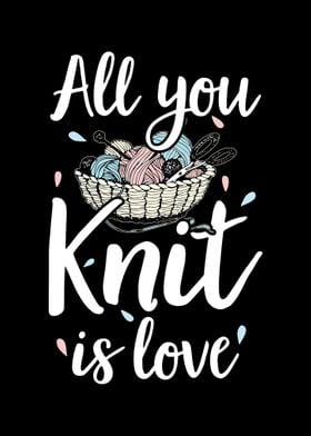 Knitting Saying Gifts