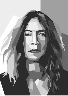 patti smith bw art