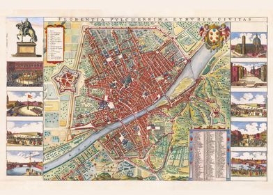 Florence Italy in 1660