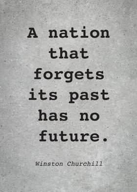 W Churchill Quote L007